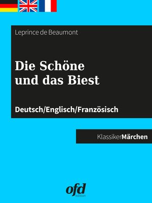 cover image of Die Schöne und das Biest